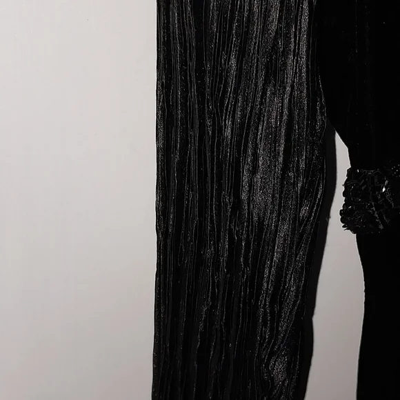 Mary McFadden Couture Vintage Silk Evening Gown - Picture 8 of 14